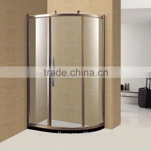 Acrylic Tray Two Sliding Doors Shower Cabin thumbnail-3