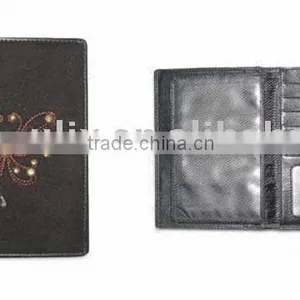 Women's Wallet, Available in Various Colors and Sizes With Two Clear Windows thumbnail-1