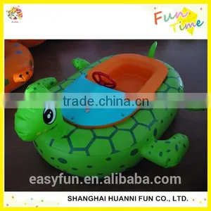 High Quality Animal Inflatable Electric Bumper Boat for Giant Water Park thumbnail-1