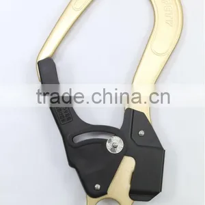 Gold&Black Double Lock Quick Release Lineman Metal Snap Hook thumbnail-2