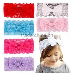 The Hot Spot in Children With Lace Bow and Explosion of 2016 New Baby Hair thumbnail-1