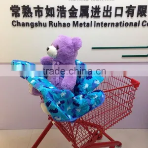 Cheap Price RH-CH001-08 Light Blue Fabric Cotton Shopping Cart Cover thumbnail-3