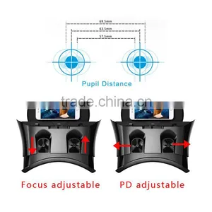 Hot Selling Head Mount Display VR PRO 3D Glasses VR Box 3D Headset Glasses for 3.5-6.0 Inch Screen thumbnail-6