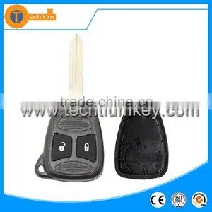 2 Button Remote Key Blank Case Shell for Chrysler Dodge Jeep thumbnail-1