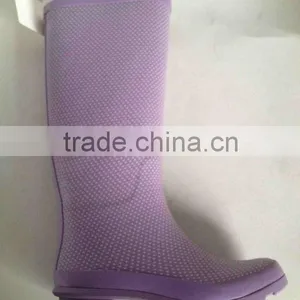 Knee High 100% Natural Ladies Elegance Rain Boots thumbnail-1