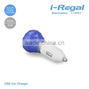 China Wholesale 5V 2.1A Best Portable Dual USB Car Charger thumbnail-1