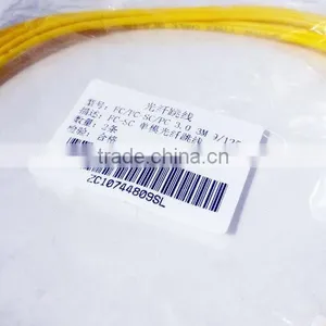 Jumper Cable Wire Fiber Optic Patch Cord (SC /pc-SC/PC 3.0 3M 9/125) thumbnail-3