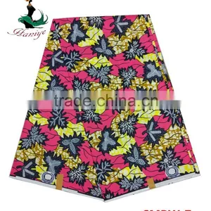 Super Wax Hollandais Popular Dutch Real Wax Fabric Super Wax African SMRw-7 thumbnail-1
