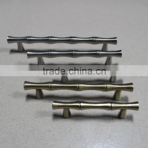 Cheap Price High Quality Bamboo Zinc Alloy T Bar Pull /handles for Furniture thumbnail-2