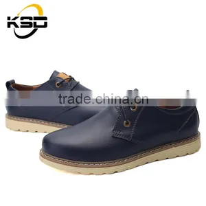 2016 New Popular Men's Comfortable Breathe Freely Low Recreational Leather Shoes thumbnail-2