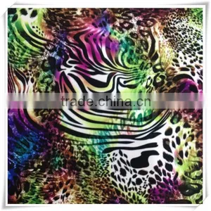 Designed Colorful Printed Polyester Air Layer Fabric thumbnail-1