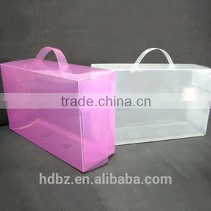 High Quality Cheap Plastic Shoe Box Wholesale thumbnail-2