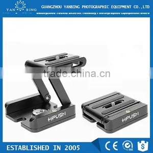 Factory Supply HPUSN Ultimate Camera Head Solution Photography Studio Camera Tripod Z Aluminum Pan & Tilt Flex Tilt Headball thumbnail-1