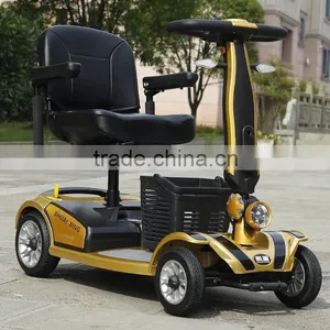 CE Disabled Person Electric Lightweight Mobility Scooter With Bike and Chair / Bicycle thumbnail-3