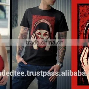 Top Girl Sexy Hot Brand Promotion Custom T-shirt Labels and Tags thumbnail-3