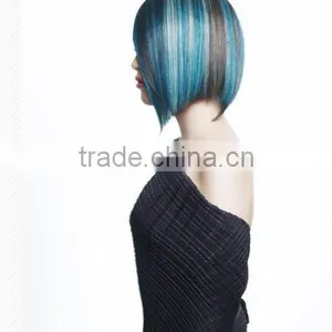 Synthetic Wigs Colorful Bob Style thumbnail-1