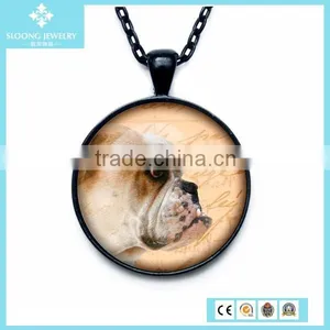 925 Hot Fashionable Silver Glass Heart Pendant Wholesale thumbnail-4