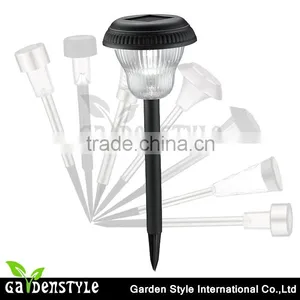 2016 New Product Plastic Outdoor White LED Solar Garden Light In Ningbo thumbnail-1