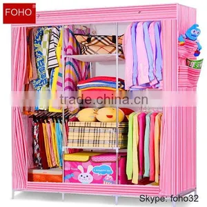 Easy to Assemble Design of Bedroom Wardrobe Simple Design Bedroom Wardrobe Design (FH-CS0505 ) thumbnail-3