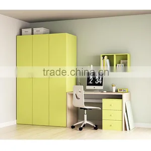 Modern Green MDF Wood Metal Car Kids Bed thumbnail-3