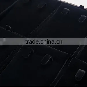 Chinese Factories Wholesale Custom Luxury Leather Eight Earrings Box, Black Beautiful Display Box thumbnail-3
