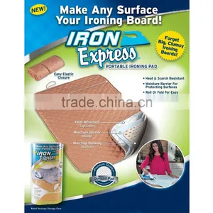 Good Quality Iron Epress Portable Ironing Pad Protection Rubber Cotton Pad thumbnail-6