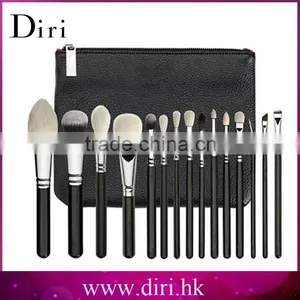 Beauty Products 15pcs Brush Set Amazon Hot Selling 15pcs Makeup Brushes With Pu Pouch thumbnail-1