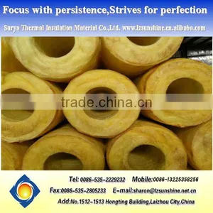 Thermal Insulation Sound Absorbing Glass Wool Pipe thumbnail-2