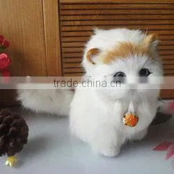 Cute Plush Plastic Farm Animal Baby Toys,resin Nude Animated Figure Toy Cat thumbnail-4