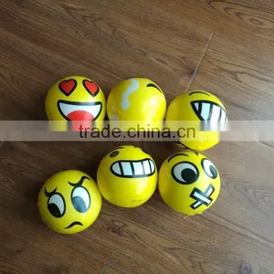 Wholesale Emoji PU Ball Toy Ball For Kids thumbnail-1