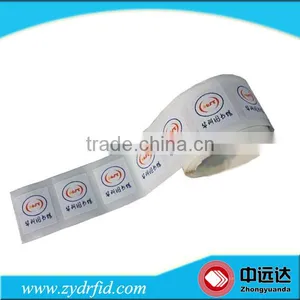 ISO I4443A Ntag213/215/216 Nfc Sticker Roll Transparent thumbnail-4