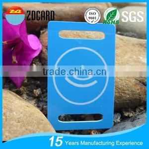 Custom RFID PVC Non-standard Plastic Small Card thumbnail-1