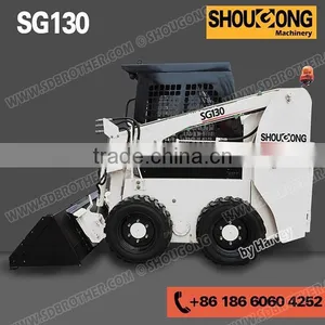 SG130 600KG Skid Steer Loader thumbnail-1
