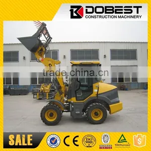 Static Hydrulic Drive 1.2 Ton Mini Wheel Loader CS912 With Quick Hitch thumbnail-1