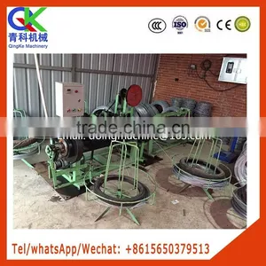 1000kg Double Strands of Barbed Wire Mesh Machine thumbnail-1