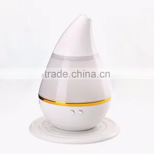 USB Ultrasonic LED Aroma Humidifier Air Diffuser Purifier Lonizer Atomizer Air Humidifier thumbnail-4