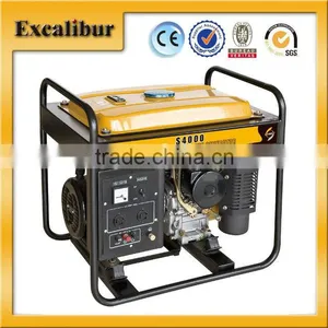 220V/ 3kw Self-exciting Small Gasoline Generator Made in China thumbnail-1