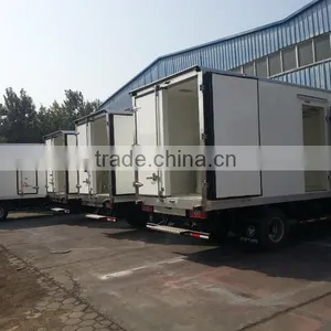 Insulated Refrigeration Truck Box Roll off Trailers thumbnail-5