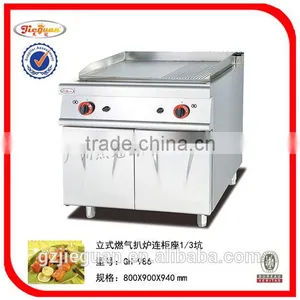Stainless Steel Gas Griddles(half Flat and Half Groove) With Cabinet(GH-986) thumbnail-1