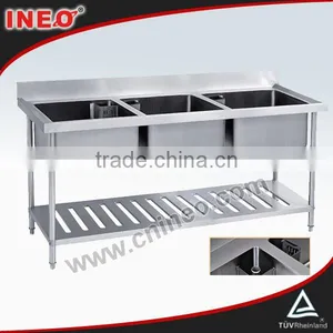 Different Types Kitchen Sinks/kitchen Sink With Wash Board/stainless Steel Trough Sink thumbnail-1