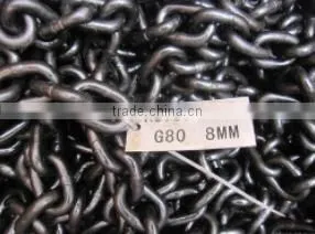 High Strength Alloy Steel Fishing Lift Chain G80 thumbnail-1
