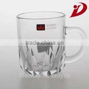 230ml Glass Coffee Cup With Special Stem and Handle thumbnail-1