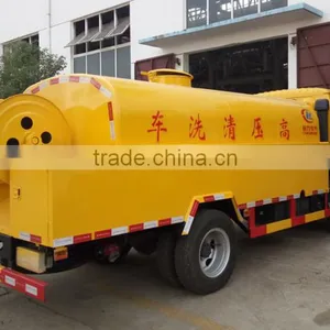 4*2 DFAC Two Wheel Diesel 5m3 Mini High Pressure Water Cleaning Camion Prices thumbnail-4