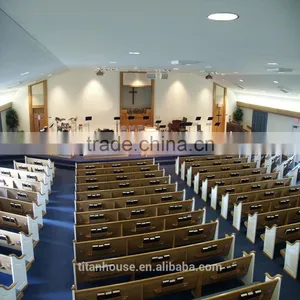 High Quality Light Steel Prefabricated Church Building thumbnail-6