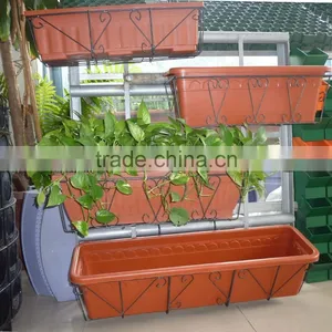 Rectangular Plastic Garden Planters and Pots. thumbnail-2
