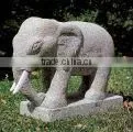 Tall Elephant Animal Stone Statue thumbnail-1