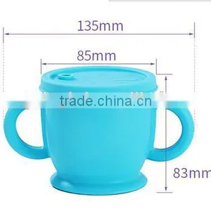 Silicone Sippy Cup With Lid thumbnail-5