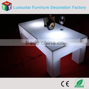 RGBW Color Change Remote Control Long LED Tea/Coffee Table thumbnail-4