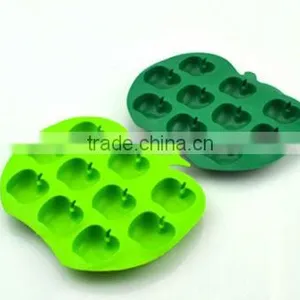 Competitive Price Apple Shaped Silicone Tray,ice Mould thumbnail-1
