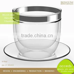 Unbreakable Drinking Glass Cup With Decal thumbnail-2
